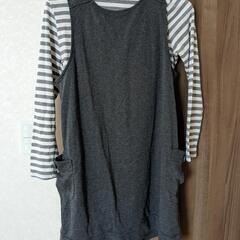 【未使用】秋春用授乳服Ｌサイズ(授乳口付き)の画像