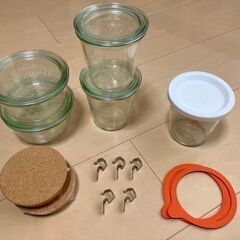 ガラス瓶（weck）セット