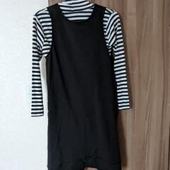 秋春用授乳服Ｌサイズ【未使用】(授乳口付き)の画像