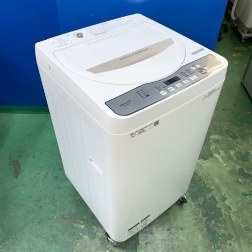 ⭐️SHARP⭐️全自動洗濯機　2019年 5.5kg 美品　大阪市近郊配送無料