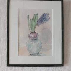 ヒヤシンス絵画