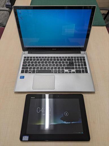 （交渉中）古いノートパソコンと古いタブレット（ジャンク）