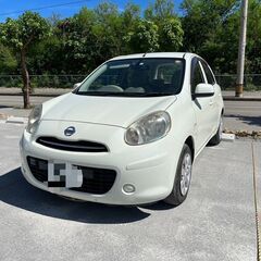 格安 日産マーチ　車検あり 即引き渡し可能