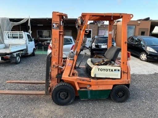 トヨタフォークリフト 1 トン