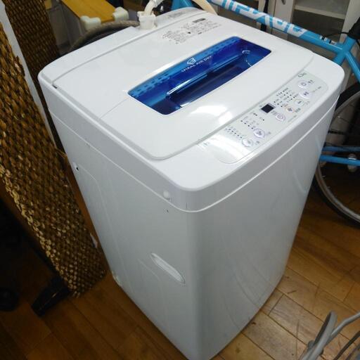 【9/24受け渡し予定あり】埼P♪ Haier ハイアール 洗濯機 全自動洗濯機 4.2kg JW-K42M-W ホワイト 送風・簡易乾燥 一人暮らし