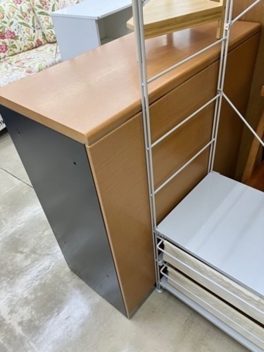 UCHIDA?棚板可動可?収納カウンター36