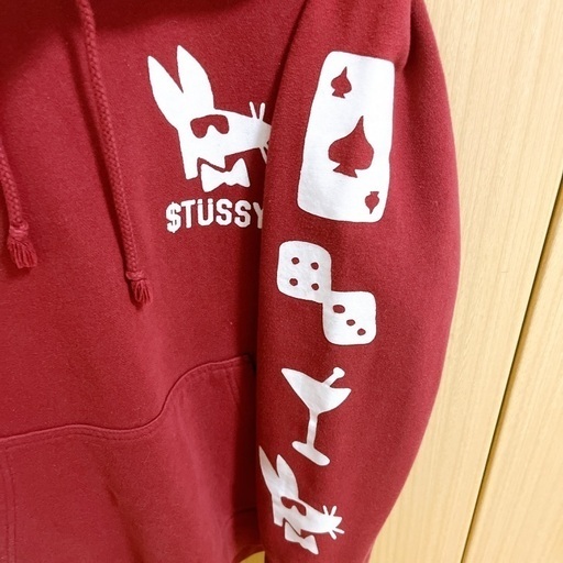 ステューシー / stussy  バックビッグロゴ  パーカー