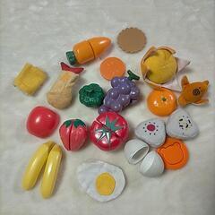 🔼おもちゃ ままごと 布製 プラスチック ウインナー ソーセージ 卵 
