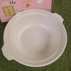 【値下】ハローキティの土鍋(１９cm)の画像