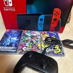 Nintendo Switch 本体 コントローラー ソフト セット