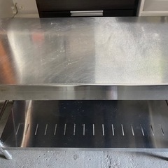 厨房 ステンレス作業台 調理台②◆飲食店 店舗 厨房機器 作業台 業務用作業台の画像