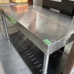 厨房 ステンレス作業台 調理台②◆飲食店 店舗 厨房機器 作業台 業務用作業台の画像