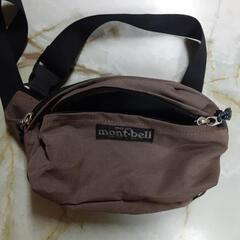 バッグ　ナイロン　ウエストポーチ　mont-bell