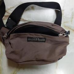 バッグ　ナイロン　ウエストポーチ　mont-bellの画像