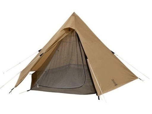 DOD(ディーオーディー) ワンポールテントM 4-5人用 マット、タープ付き