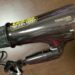 TESCOM ドライヤーの画像