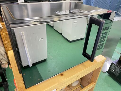【山善】電子レンジ 2022年 PPRV-F230V-BK フラット 新生活 一人暮らし 50/60Hz共用 キッチン 生活家電 福島 郡山市 a