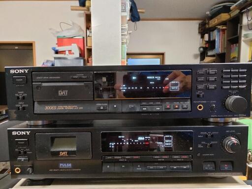 DATデッキ SONY DTC-300ES, DTC-690, DATテープ87本