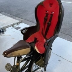 hamax　自転車子供乗せチャイルドシートの画像