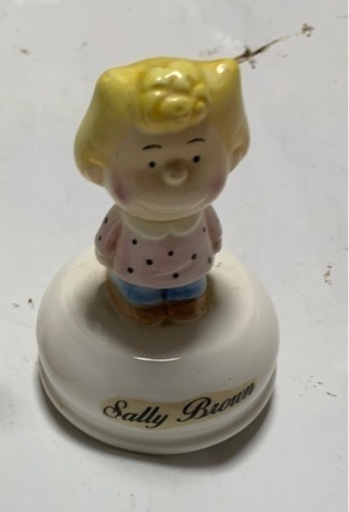 Sally Brown スヌーピー　陶器　オルゴール　ヴィンテージ