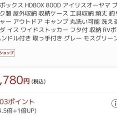 アイリスオーヤマ コンテナボックス 室内使用のみ 美品ですの画像
