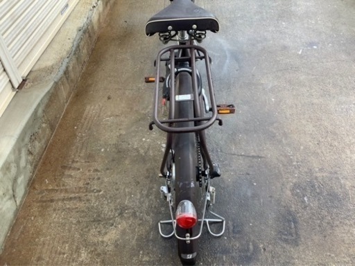 185 ブリヂストン新機種電動アシスト自転車assista26インチ ブラウンアルミ