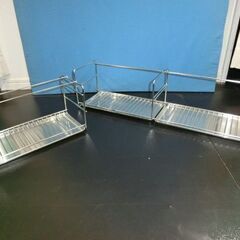 【未使用他】タカラスタンダード 水切りトレイ+スパイスラック 2個セットの画像