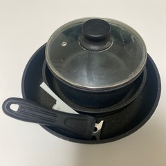 フライパンセット　ガス火　IH対応の画像