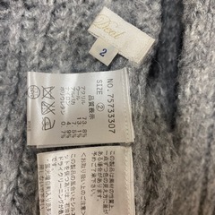 ココディール ロングニットカーデの画像