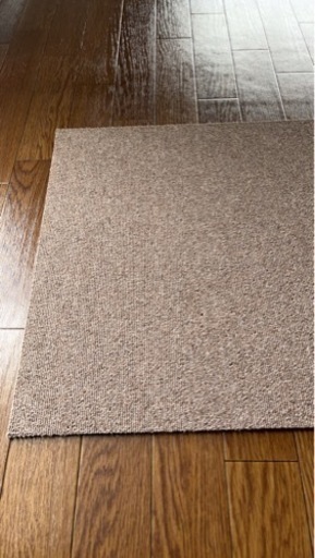 カーペットタイル茶色※まもなく終了