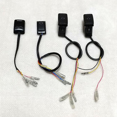 エーモン プッシュスイッチ USB アースポイント増設 プラス・マイナス分岐 Y型接続端子の画像