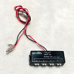 エーモン プッシュスイッチ USB アースポイント増設 プラス・マイナス分岐 Y型接続端子の画像