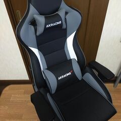 AKRacing ゲーミングチェア デスクチェア グレー 灰 Pro-X V2 高耐久PUレザー