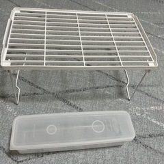 折りたたみ式ラック、パスタ保存タッパー