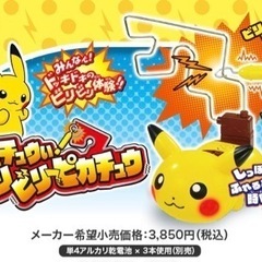 【決まりました】☆ビリビリピカチュウの画像