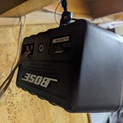 BOSEスピーカー（101MM）中古ブラケット、スピーカーコード付の画像