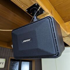 BOSEスピーカー（101MM）中古ブラケット、スピーカーコード付の画像