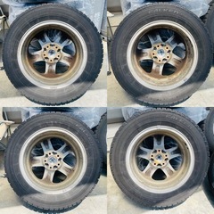 中古スタッドレスタイヤホイールセット 5H 114.3の画像