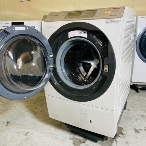 格安⏬2017年製　11㌔Panasonic ドラム式洗濯乾燥機　NA-VX8700 設置?
