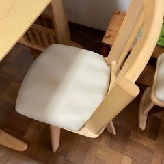 長さ延長可能！ダイニングテーブル　椅子セット　別途ベンチチェアの画像