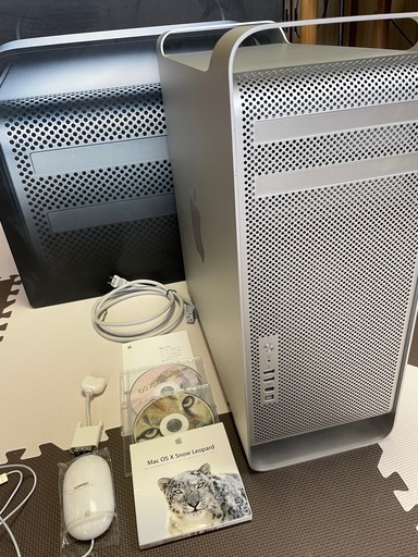 Mac Pro2008  メモリ8GB  HDD 1GB×2  USB/FireWire端子増設済み　　取りに来ていただける方