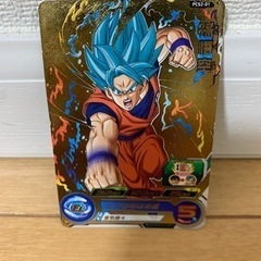 ドラゴンボールヒーローズ　カード　孫悟空　スーパーサイヤ人ブルー...