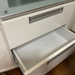 週末半額セール‼︎ テレビ台　ハイボード　白の画像