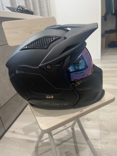 MTヘルメット マットブラック Mサイズ