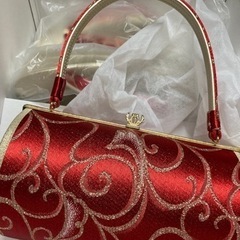 ほぼ新品！✨️振袖用  草履とバッグセット‪☺️‬値下げしました！の画像