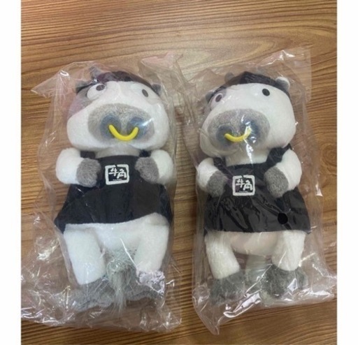 【レア非売品】牛角のウッシーくんのぬいぐるみ2体