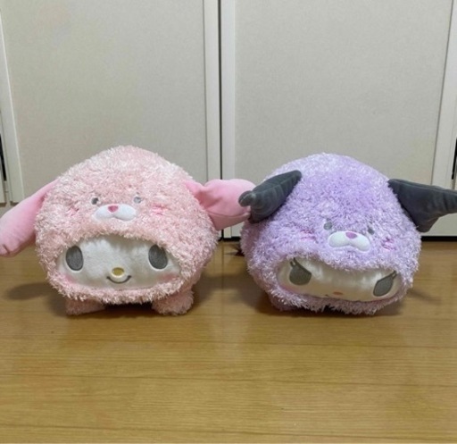 【美品】なでなであざらしサンリオマイメロディとクロミちゃん全2種セット