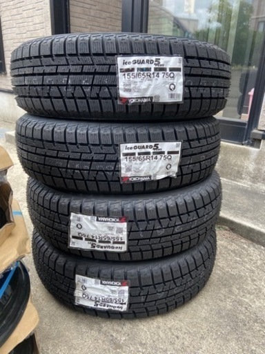 引取り限定　YOKOHAMA iceGUARD5 155/65R14