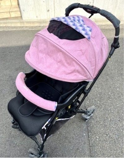 ピジョン　Ａ型ベビーカー　ランフィリノンピンク　アカチャンホンポ限定