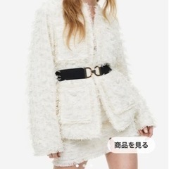 半額　H&M バックル付きウエストベルトの画像